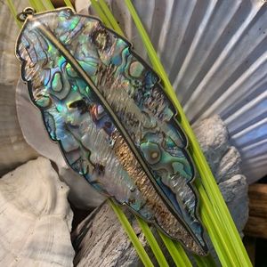 Abalone Beauty PENDANT Boho Gypsy